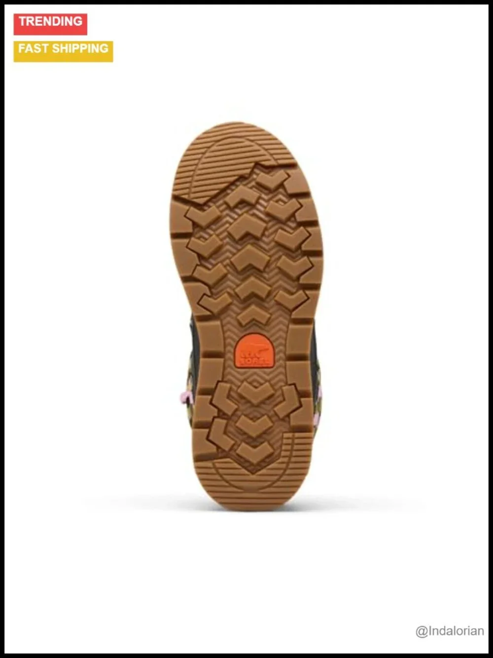 Waterproof Nylon Snow Boot with Toggle Lace System